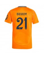 Real Madrid Brahim Diaz #21 Vieraspaita 2024-25 Lyhythihainen